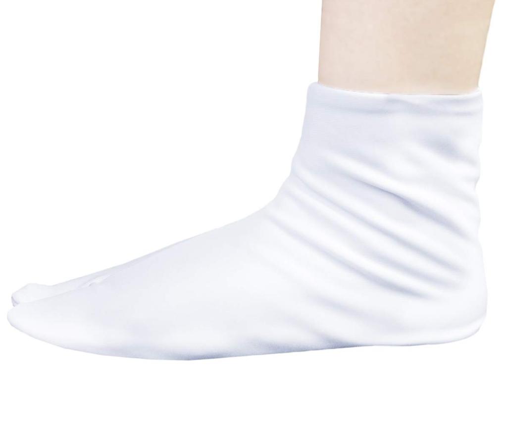 Stretch Tabi [KYOETSU] Socks, White, 5-Ply, Women's (27.0-28.0cm)