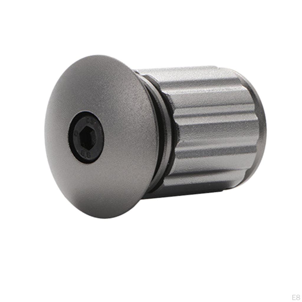 1 Pair Bike Handlebar Aluminum Alloy Adjustable Cycling Expansion Lock Grips End Caps for BMX