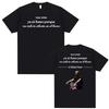 Mora Ya Ni Fumo Porque El Ultimo Beso Printed Tee Shirt Mens Clothing High Street Vintage Tshirt Pure Cotton Summer T Shirt