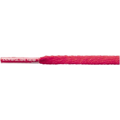 MIZUNO Soccer Zero Glide NEO Shoelaces, Neon Pink, 120cm, P1GZ2621