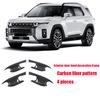 For SsangYong KGM Torres EVX U100 Torres J100   2024 2025 Car exterior door handle decorative frame made of ABS material
