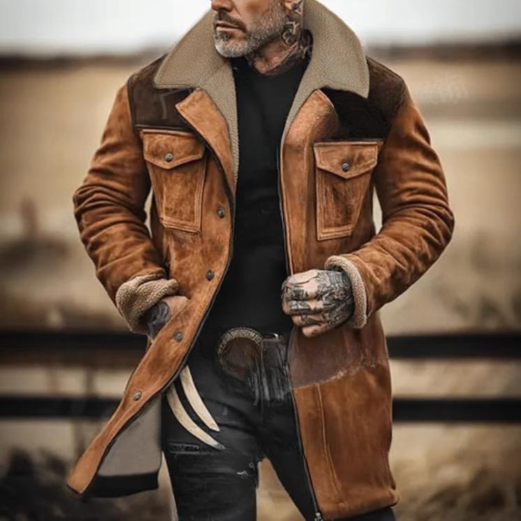 Autumn and Winter Men`s Thermal Jacket