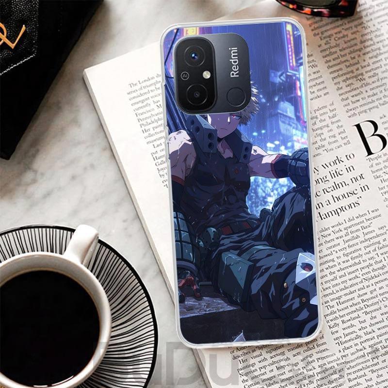 Bakugou Katsuki MHA My Hero Cover For Xiaomi Redmi 14C 13 13C 12 12C 10 10C 9 9C 9T 9A Phone Case 10A 8A 8 7A 7 6A 6 Pro K70 K60