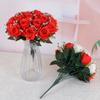18 Heads Real Happy Lucky Flower 8 Colors Crystal Grass Bouquet  Home Decorative