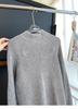Yingjie Winter '22 French-Style Ribbed Wool Turtleneck Sweater