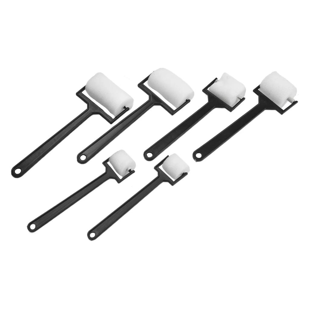 3 Pcs/set DIY Craft Tool White Sponge Brush Foam Painting Roller Brush DIY Craft Tools For Children Drawing Toys