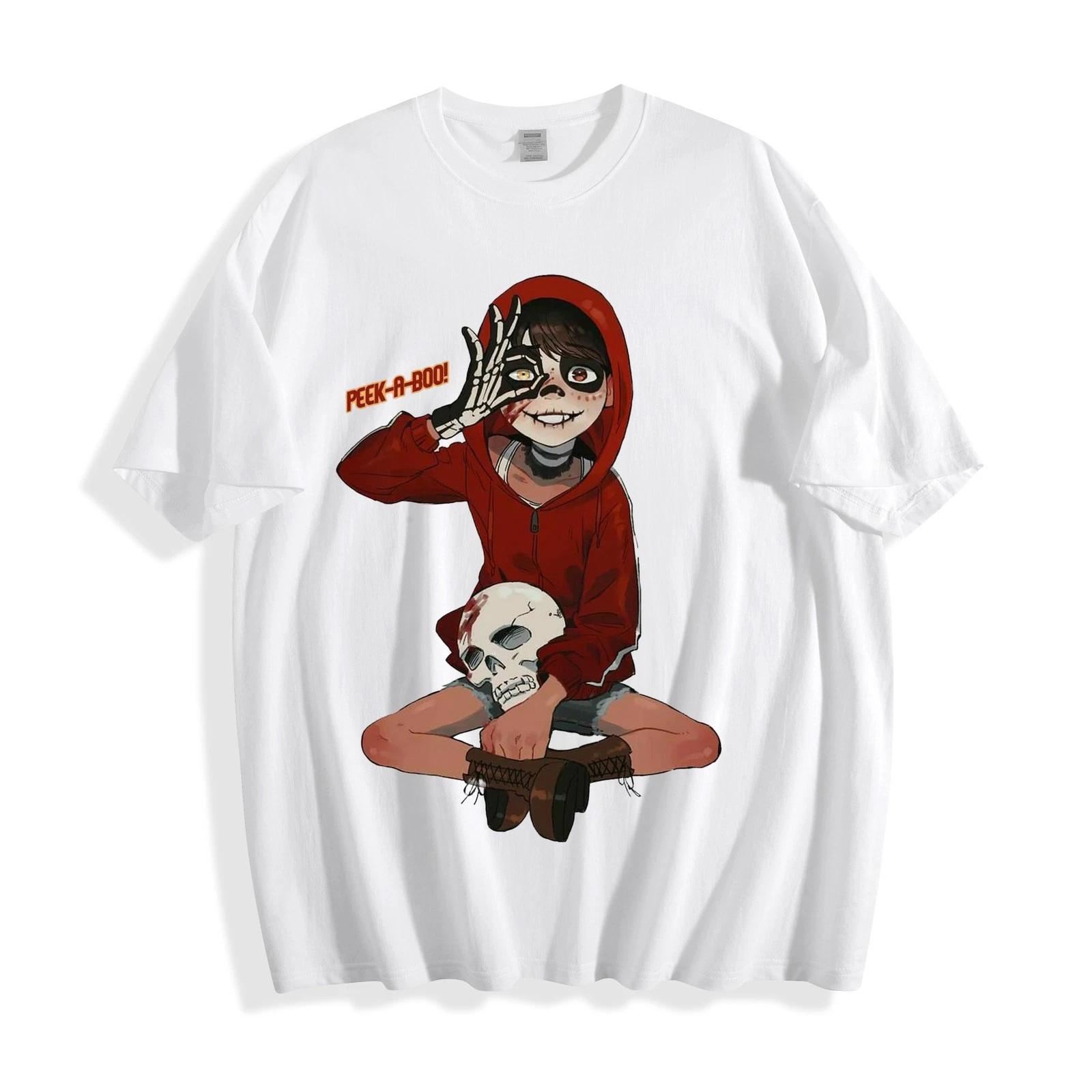 Chainsaw Man Reze & Bomb Devil T-Shirt - Dark Anime Character Design Unisex Tee 2XL