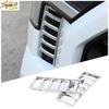 Chrome Front Fog Light Cover Trim Accessories Fits For Toyota Tundra