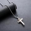 Kreuzkette Herren Titanstahl Nicht Verblassend Hochwertiges Gefühl Vielseitiges Persönlichkeitsdesign Sommer Accessoires Damen Trend Einfacher Schmuck