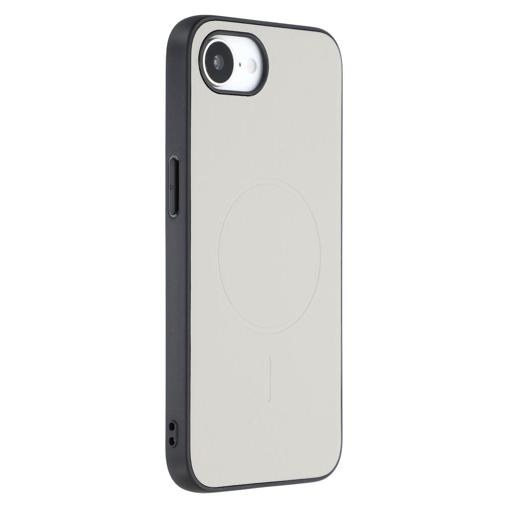 X-LEVEL For iPhone 16e Case Compatible with MagSafe PC+TPU+PU Phone Back Cover
