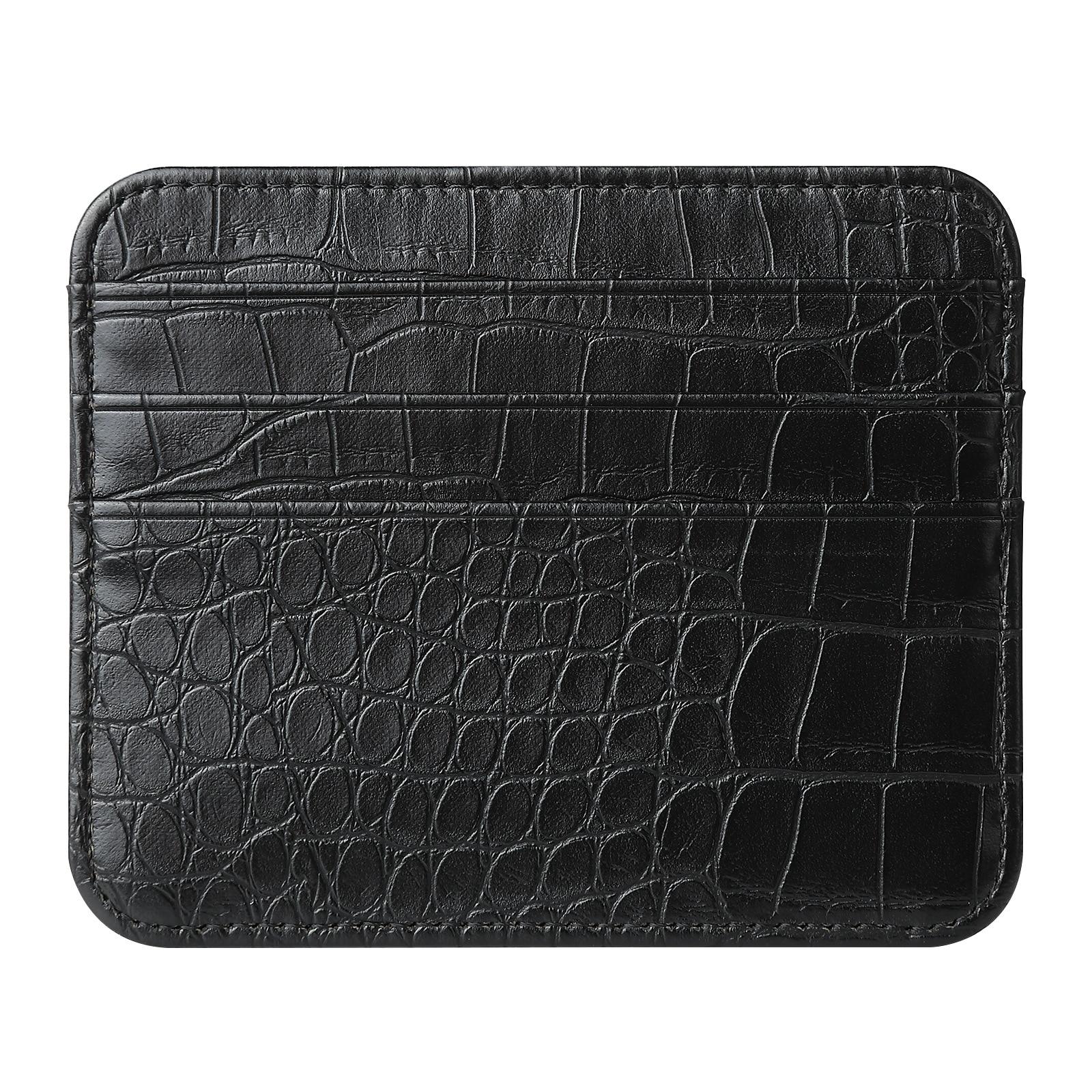 

Новый тонкий мужской кошелек из искусственной кожи для монет, денег, карт, мужской тонкий мини-ID, бизнес-держатель для кредитных карт, небольшой кошелек для карт для женщин