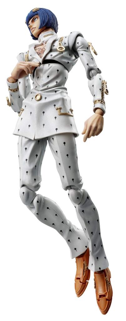 Super Action Statue Bizarre Adventure Part Bruno Bucciarati 160mm PVC ABS Nylon Painted Action Figure "JoJo's 5" Approx. & &