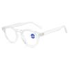 Retro Oval Women Reading Glasses Vintage Round Frame Men Far Sight Glasses Personalized Anti Blue Light Presbyopia Glasses