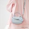 Charles & Keith Small CK Soft Cream Color Knot PU Candy Bag Handheld Crossbody Bag Women bags Sea-Salt-Blue Bubblegum-Pink CK2-50782623