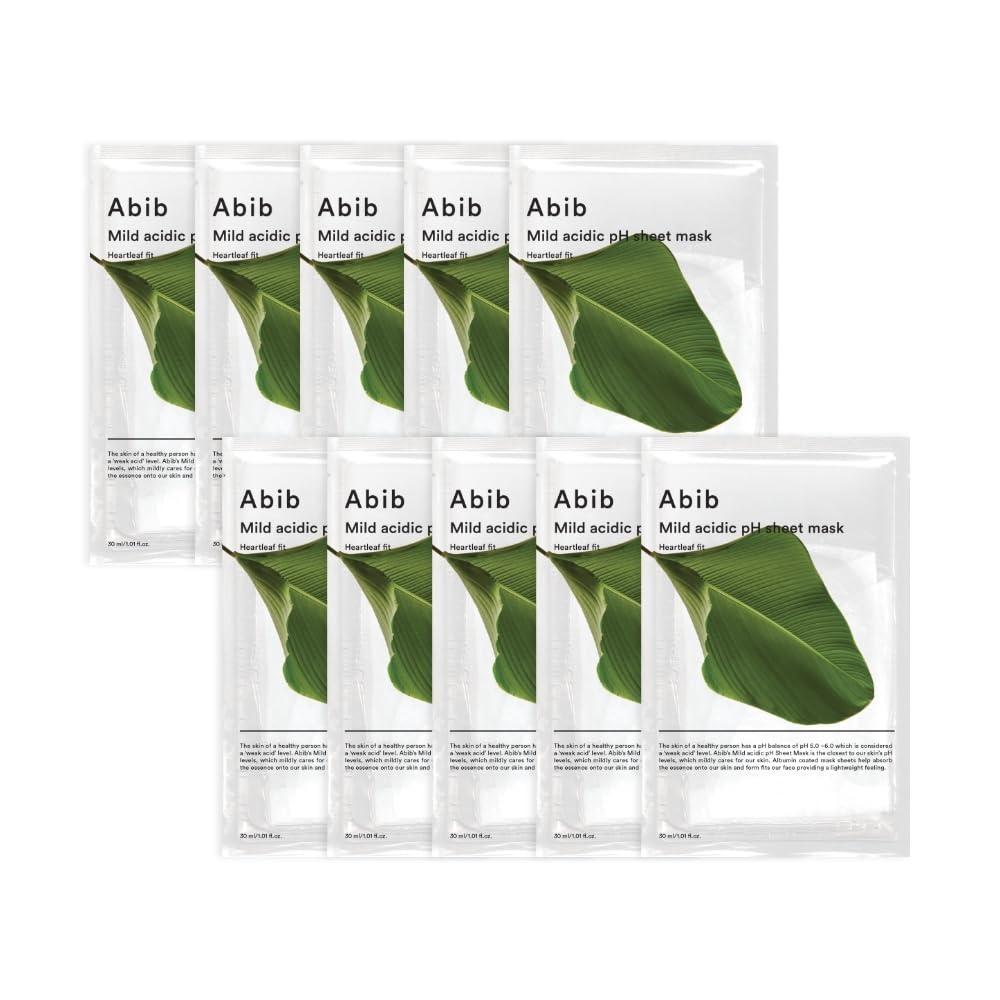 Weak Acid Sheet Mask Pack/Gum Pack All Types (Hokudami Fit 10 Pieces)