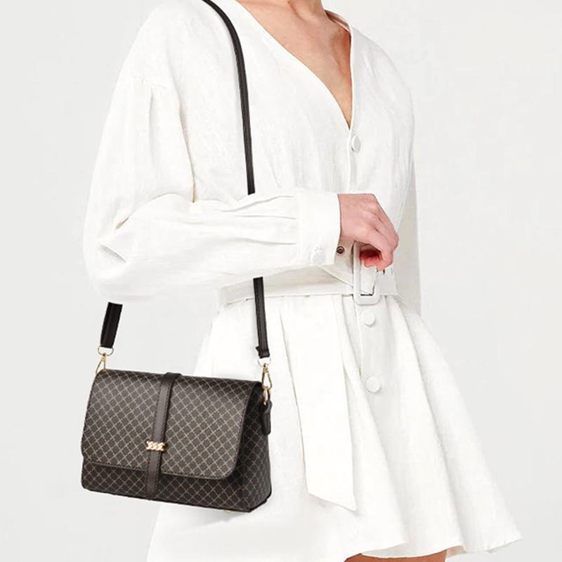 Fashion Bucket Bag Women Luxury Designer Shoulder Crossbody Bag Ladies Small Handbag Retro PU Leather