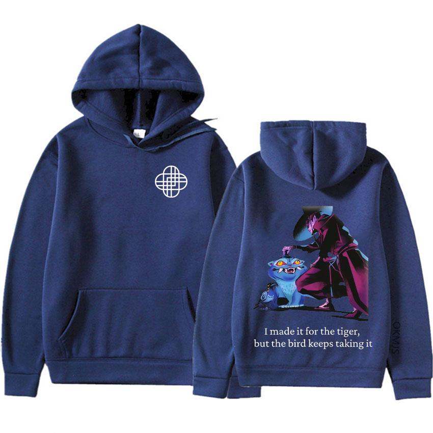 Saja Boys Kpop Chasseurs de Démons Imprimé Je l'ai fait pour le Tigre mais l'Oiseau continue de le prendre Pulls Sweat-shirts Vêtements Y2k