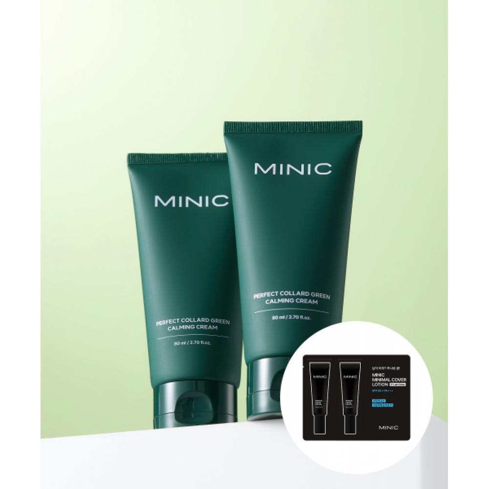 Minic Minic Perfect Soothing Barrier Cream 80mlx2  + 1 2 Sachet Gift NONE