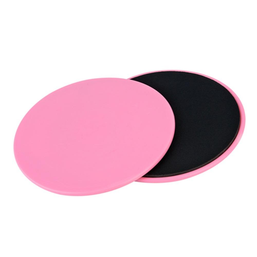 2PCS Non-Slip Exercise Sliding Discs Dual Sided Ab Pads Equipment  Fitness Training