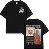Rapper Myke Towers Graphic T-shirts Men Women Clothing Fashion Hip Hop Oversized T Shirt Unisex Cotton Short Sleeve T-shirt Tops