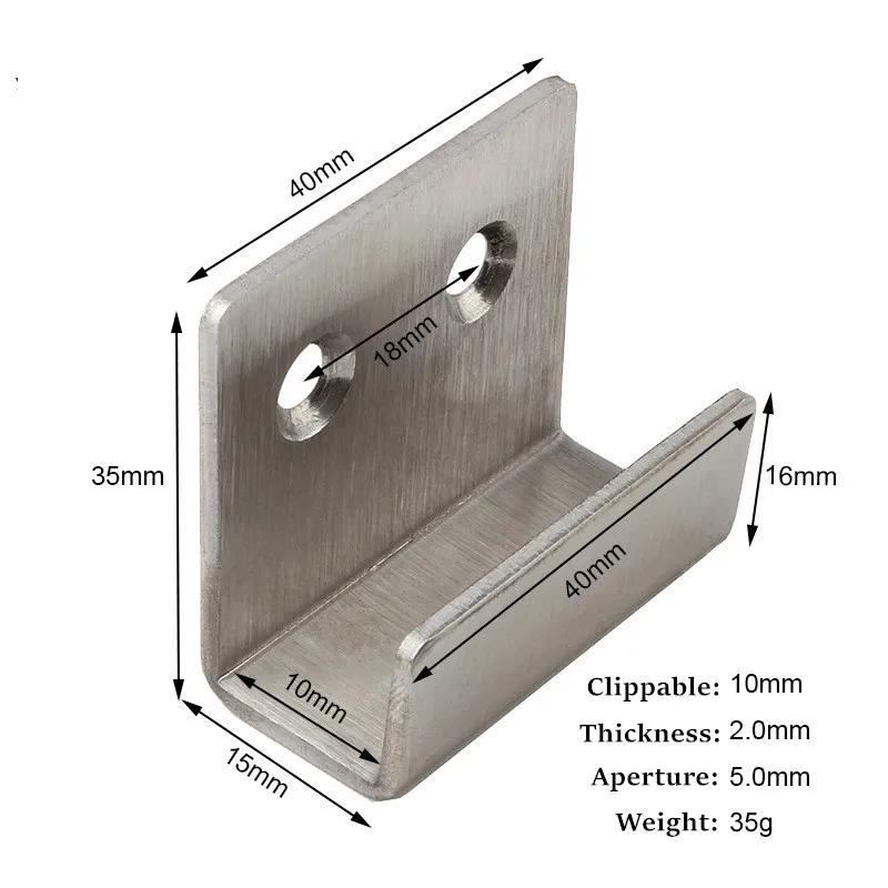 

Вешалка для плитки, настенный кронштейн из нержавеющей стали, кронштейны для крепления рекламного щита и фоторамки