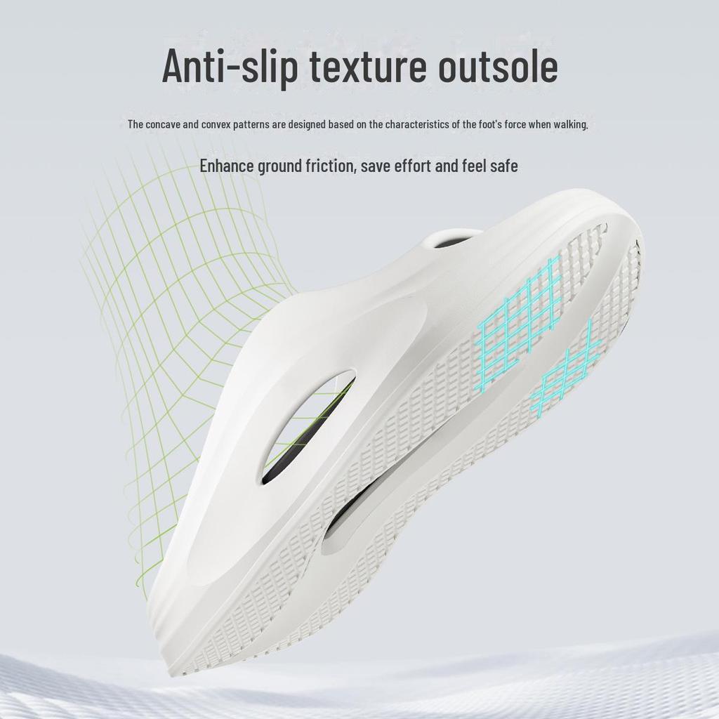 Men's Summer 2025 Outdoor EVA Non-Slip Sandals - Casual Thick-Bottom Sports Slippers