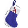 Large Capacity Christmas Alphabet Knitted Socks Thickened Candy Gift Bags  Xmas Gift