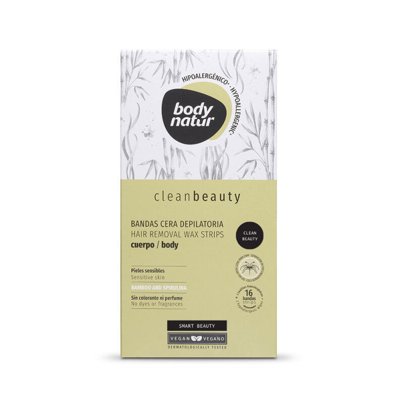 Clean Beauty Hair Removal Wax Strip Body