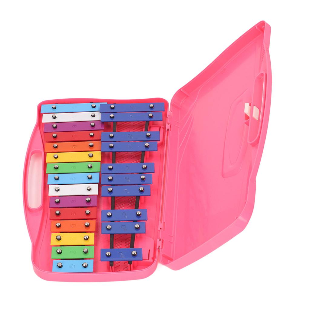 Percussion Musikinstrument Bunte Metalltasten Hand Klopf Klavier Pädagogische Entwicklung Musikalisch