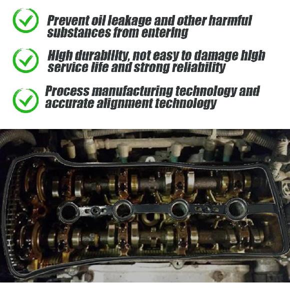 VS50530R Kleppendeksel Pakking Afdichting Compatibel met Toyota Camry Corolla Highlander RAV4, Scion TC XB, Pontiac Vibe, 2.0L/2.4L 2AZFE 112130H010