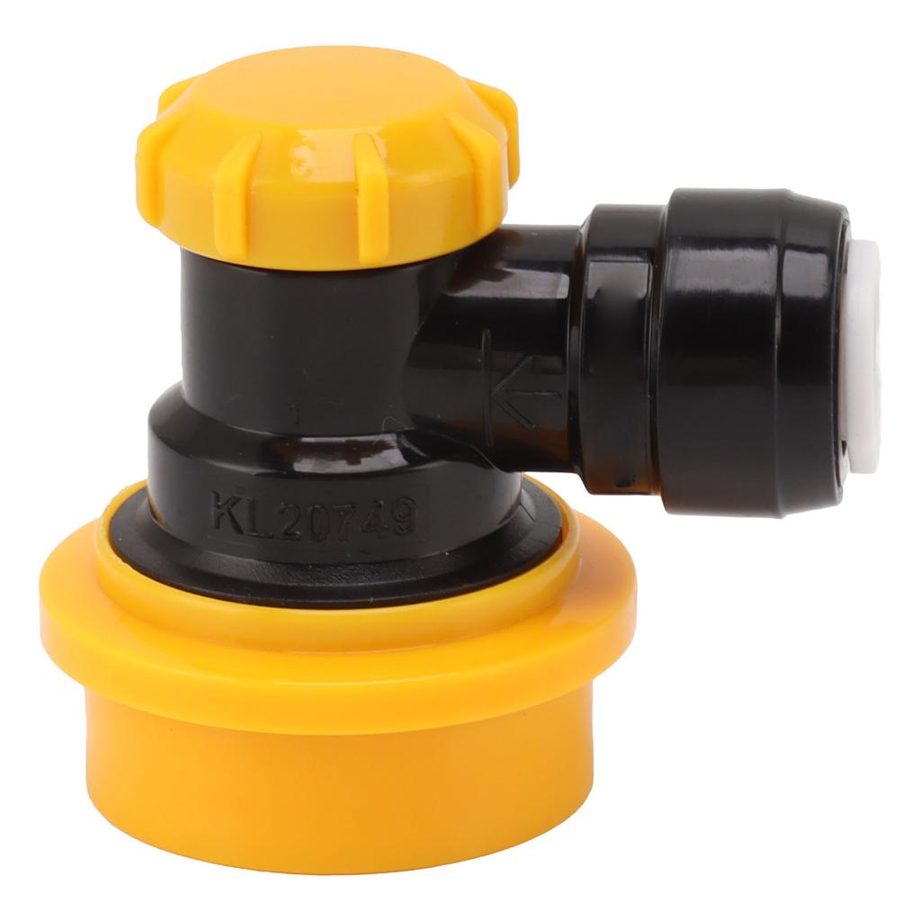5Celsius16 Inch Double Tight Push In Quick Connector Adapter Push In Fitting   Lock Quick Disconnect
