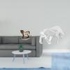 Retro Artistic Bull Horse Sculpture Decorative Figurine for Office Centerpiece Tabletop Shelf