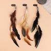 Bohemian Feather Hairband Women'S Festive Masquerade Carnival Hippies Costume Indian Prom Gypsy Long Tassel Hair Accessories