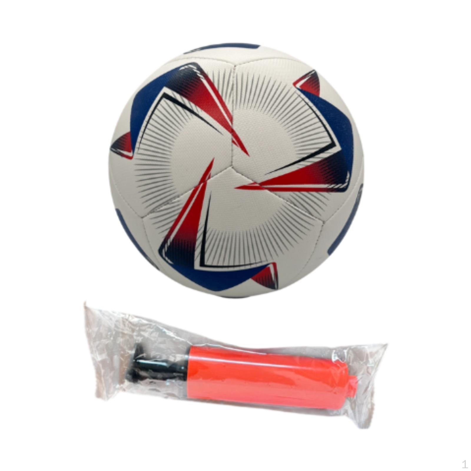 

Футбольный Мяч Размер 5 Оборудование Профессиональное для Обычного Использования 11 на 11 Официальный белый