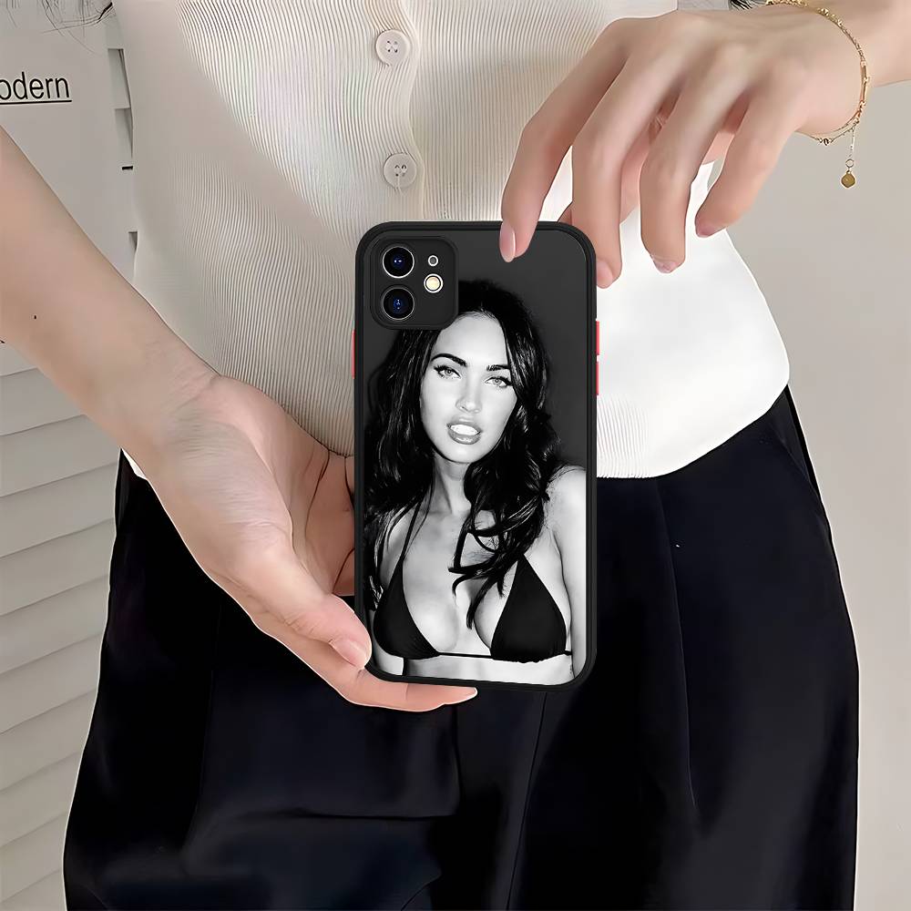 Jennifers B-Body Megan Fox Mattes Schutzcase Für IPhone 16 15 14 13 12 11 Pro Max X XS MAX Schutzhülle