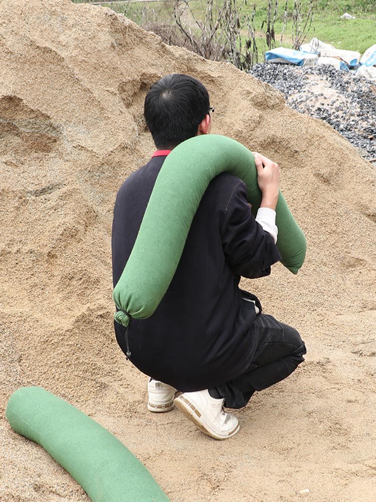 

Thick Waterproof Canvas Sandbags for Flood Control and Emergency Use Extended 19*100cm
