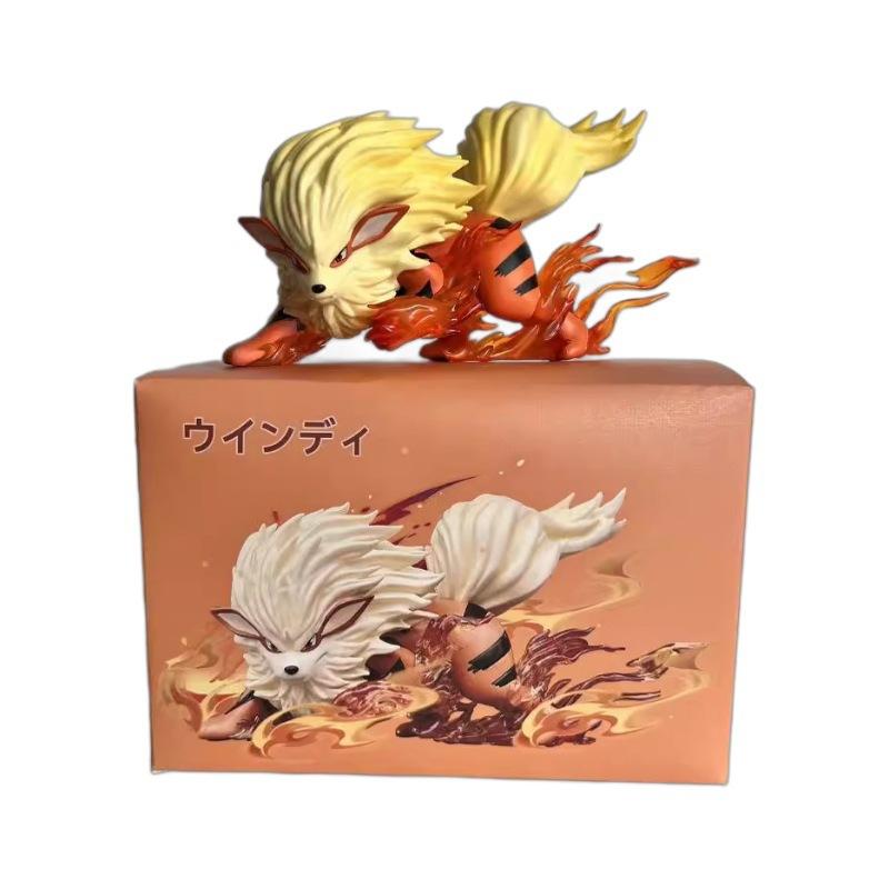 

High Quality 9cm Pokemon Arcanine Figure Collection Model Toys no box