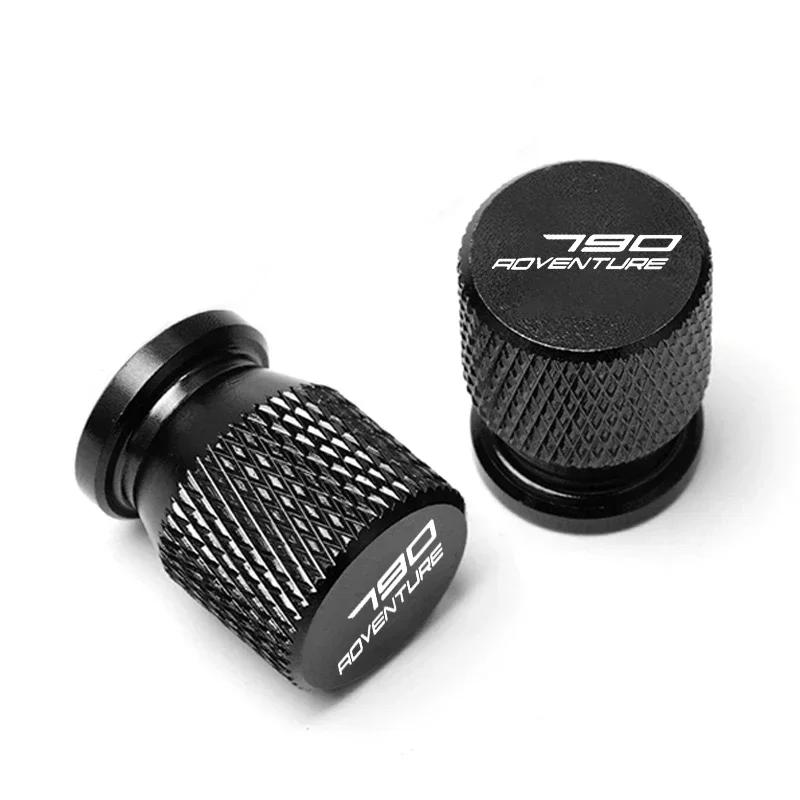 Motorcycle Accessories CNC Wheel Tire Valve Air Port Stem Caps Cover For KTM 790 Adventure R 2019 - 2025 2025 790adventure