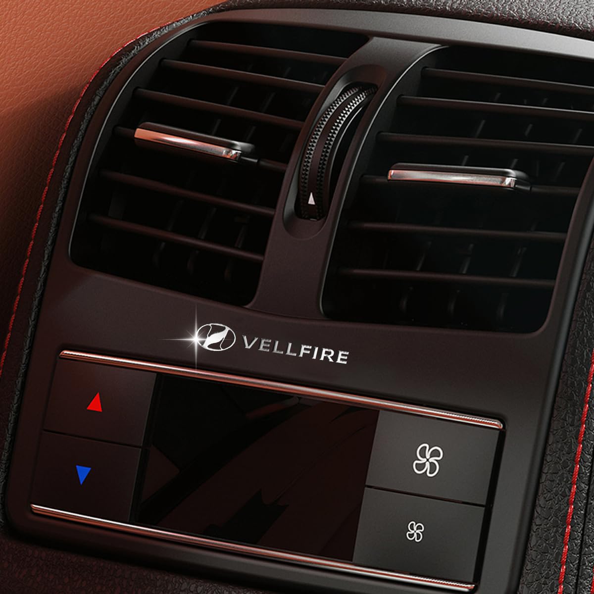 

VELLFIRE Special Emblem, Car Logo Decoration Stickers, Metal Decorative Logo Badge Stickers, Velfire 20 VELLFIRE VELLFIRE срібний