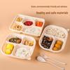 ZISIZ Disposable Paper Partitioned Meal Box