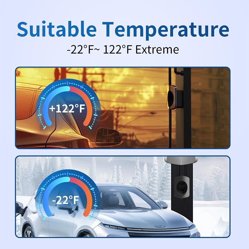 EV Charger Cable Holder For Type 1 / J1772 Electric Car Charging Cable Plug Wallbox Mount Charging Cable Organizer Wall Mount