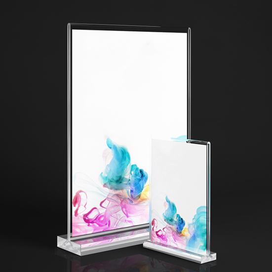 Suport pentru semne acrilice, 3 buc