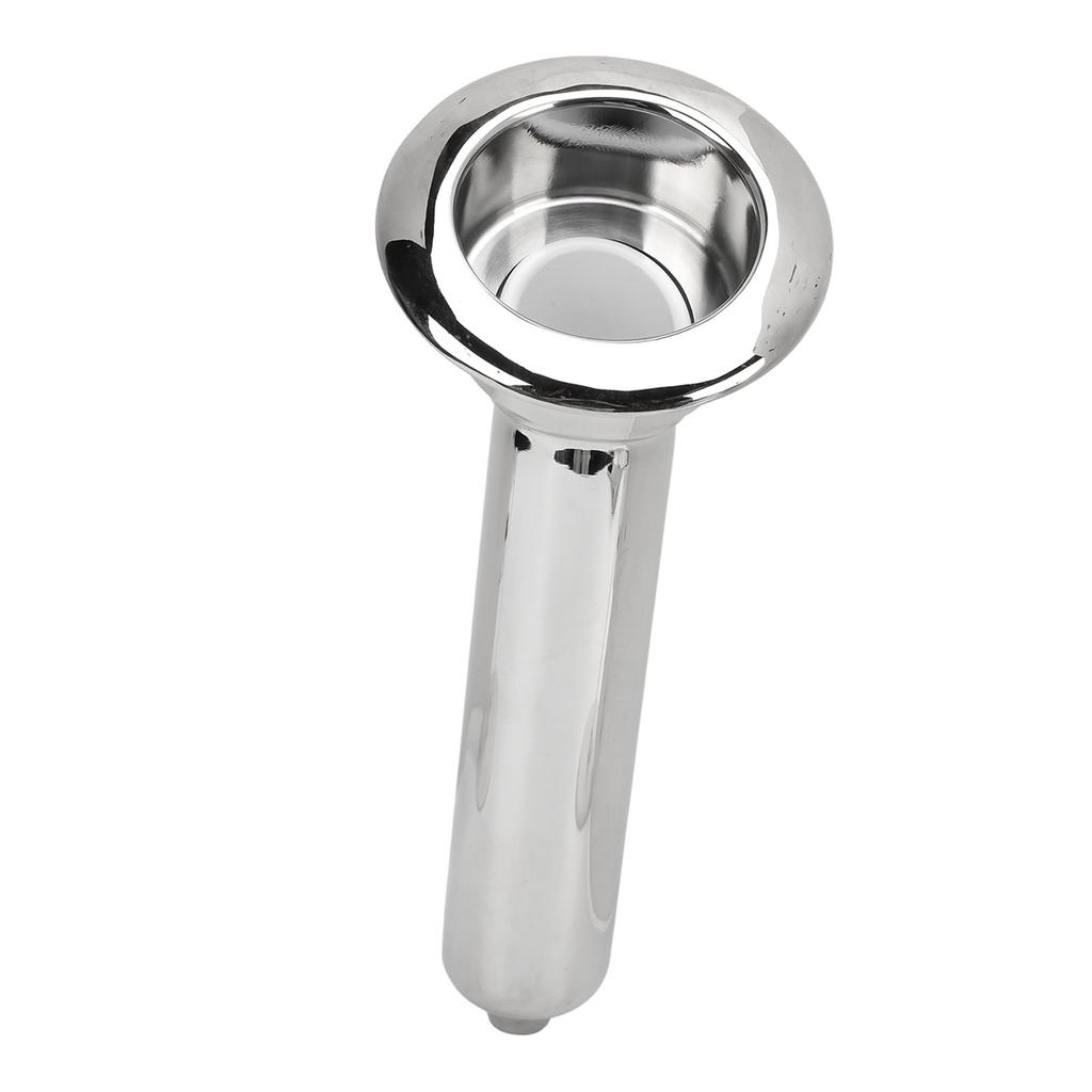 Boat Rod Cup Holder 316 Stainless Steel 280mm Rustproof Long Lasting Life Universal for Yachts Marines 30 degrees