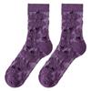 Womens Cotton Socks, 1 Pair Womens Fun Novelty Crew Colorful Patterns Soft Breathable Fashion Casual Socks