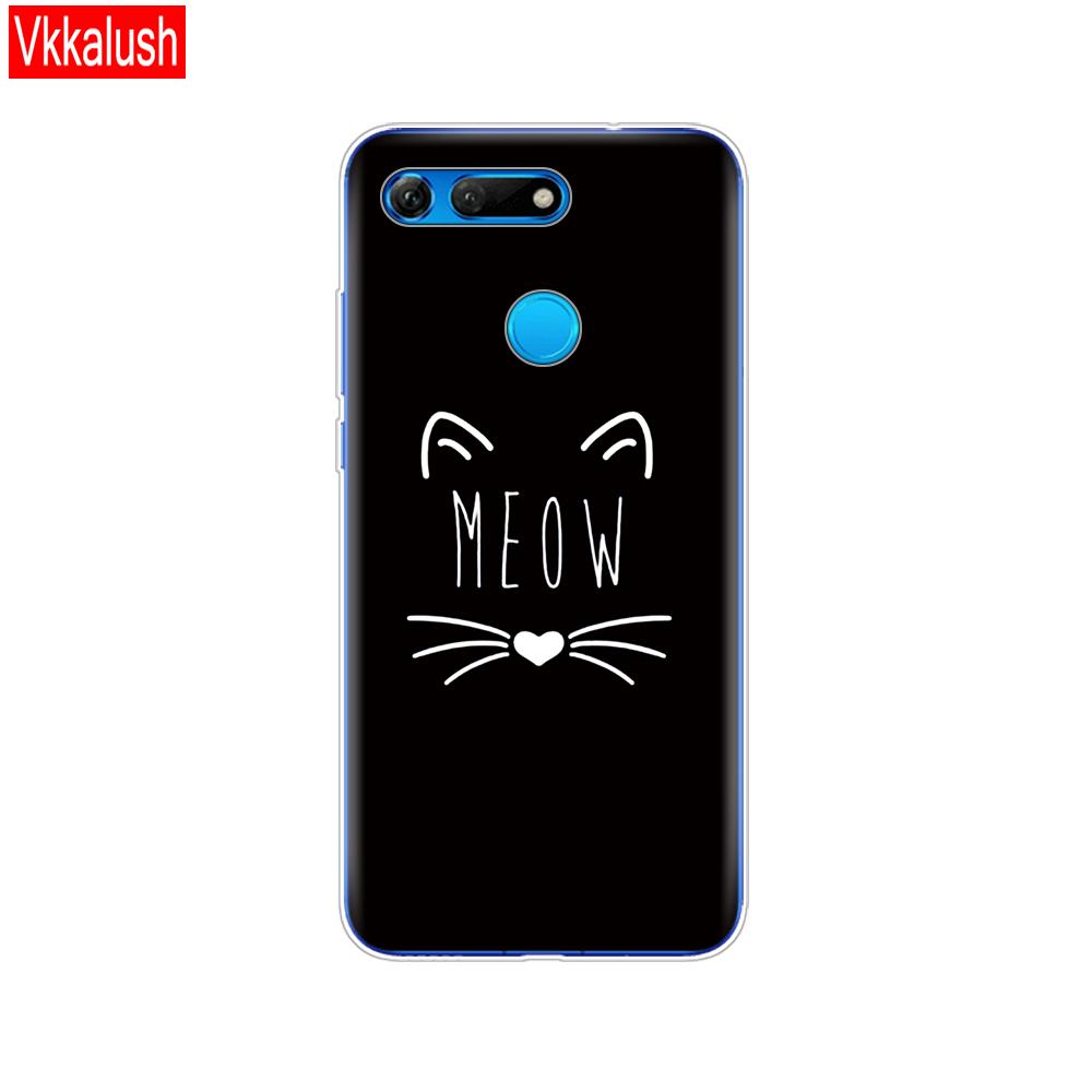 Silikonhülle für Huawei Honor View 20 V20 Hülle TPU Funda Weiche Silikonhülle für Honor V20 Capa Niedliches Tiermuster