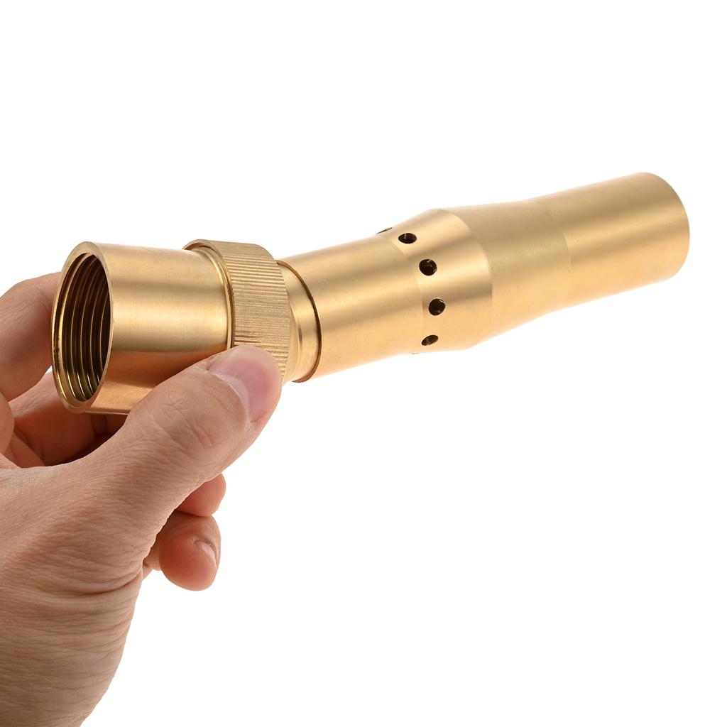 1pc Brass Adjustable Bubbling Fountain Nozzle 1/2" 3/4" 1" Thread Multi-branch Floating Air Spray Head Pond Pool Hotel Parks