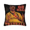 Travball Travis Head Kissenbezüge Merch Bedruckter Kissenbezug Deko Kissenhülle Schlafzimmer Mehrere Größen