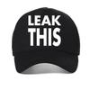 Fashion Women Aesthetic Letter Print Leak This Baseball Cap Tate McRae So Close To What Mesh Hat Casual Breathable Sun Hats