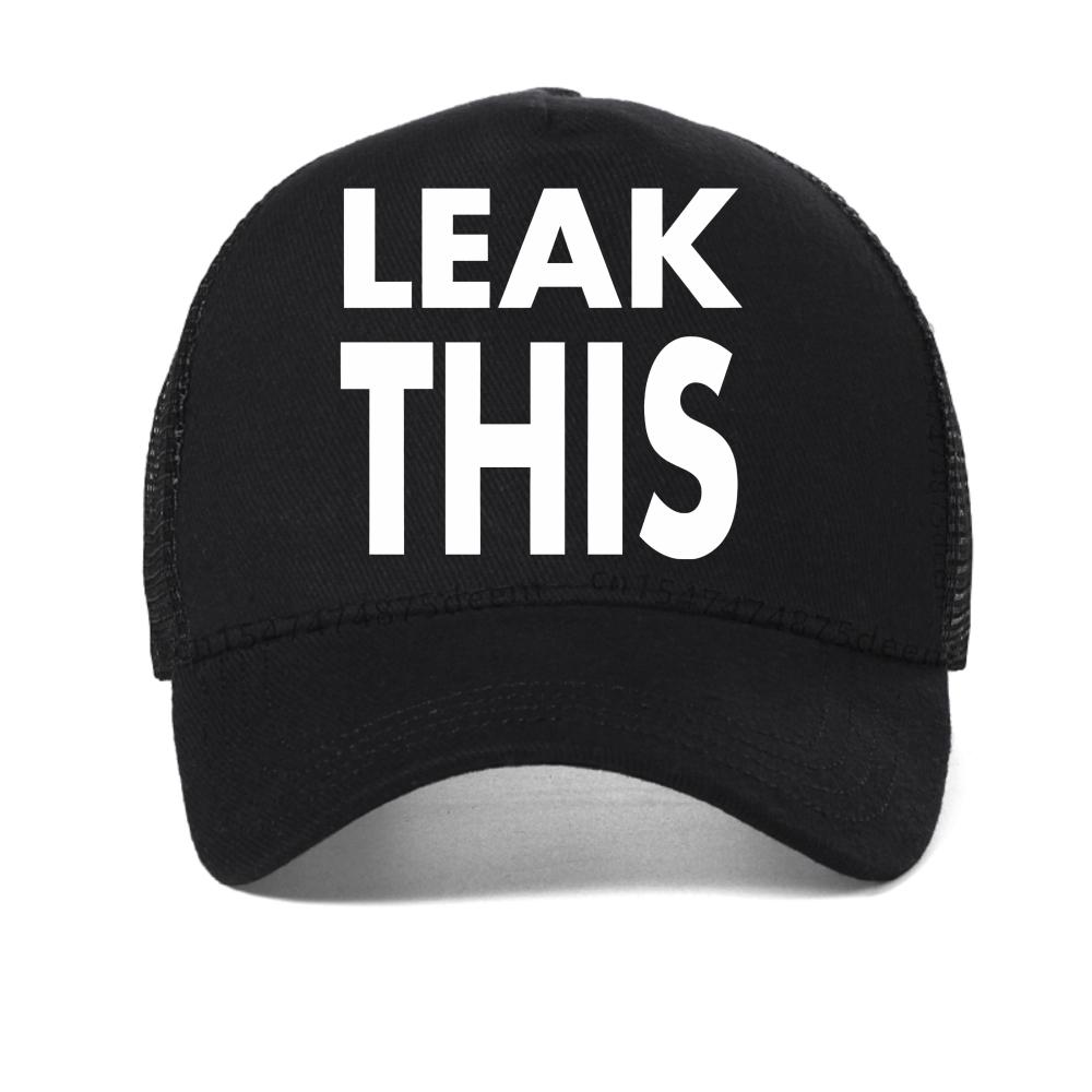 Fashion Women Aesthetic Letter Print Leak This Baseball Cap Tate McRae So Close To What Mesh Hat Casual Breathable Sun Hats