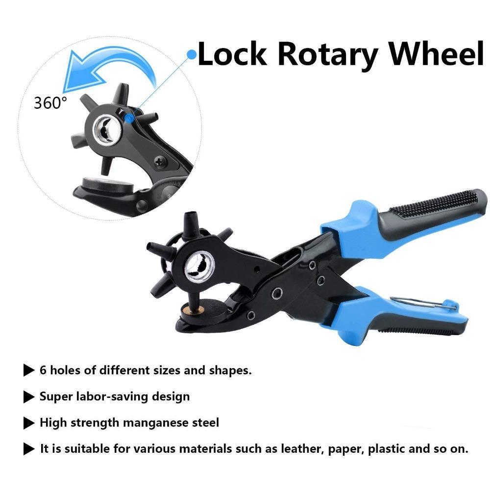 Belt Punch Pliers Leather Punching Tool Manual Belt Hole Puncher